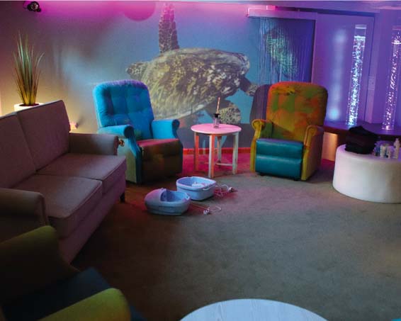 Sensory Room at Westerton Care Home