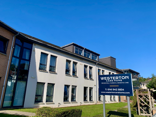 Exterior view of Westerton Care Home