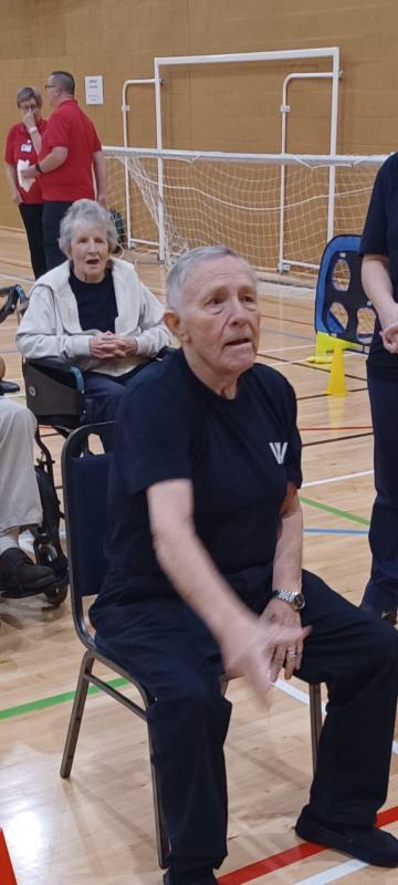 Westerton Care Home residents participating in the 2024 Senior Sporting Games